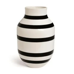 Kähler Omaggio vase large, Black Clearance