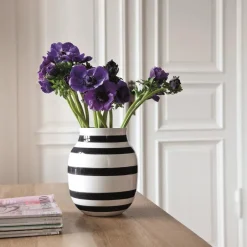 Kähler Omaggio vase medium, Black Sale
