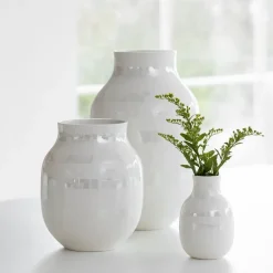 Kähler Omaggio vase pearl, medium White Outlet
