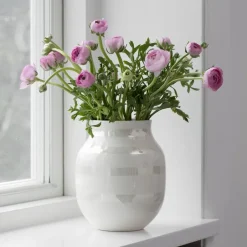Kähler Omaggio vase pearl, medium White Outlet