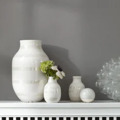 Kähler Omaggio vase pearl, Small White Sale