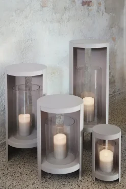 AYTM Ora lantern lamp 73 cm, Taupe Grey Online
