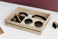 MOEBE Organise storage box 17x25 cm, Wood Brown