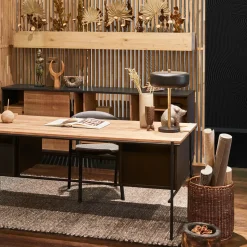 Ethnicraft Oscar sideboard, Teak 2 sliding doors 3 drawers Brown Online