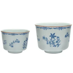 Rörstrand Ostindia plant pot, Ø20x15 cm Blue New