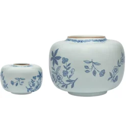 Rörstrand Ostindia vase, Ø22x17 cm Blue New