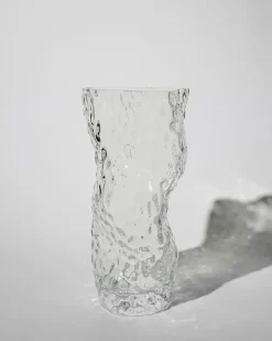 Hein Studio Ostrea Rock glass vase 30 cm, Clear Transparent Sale