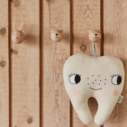 OYOY Mini wall hook, Björn Brown New