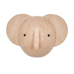 OYOY Mini wall hook, Elephant Beige Best