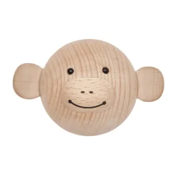 OYOY Mini wall hook, Monkey Beige Sale