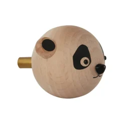 OYOY Mini wall hook, Panda BeigeBlack Outlet