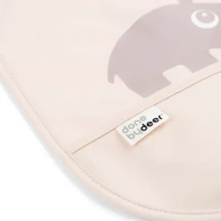 Done by deer Ozzo bibs with Velcro 2-pack, Powder Beige Hot