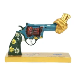 Non Violence P Gucci for Peace decoration 30 cm, Multi Hot