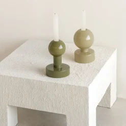 URBAN NATURE CULTURE Pallo A candle sticks 14,6 cm, Capulet olive Green Sale