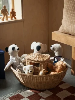 Ferm Living Panda Teddy plush toy, Natural Beige New