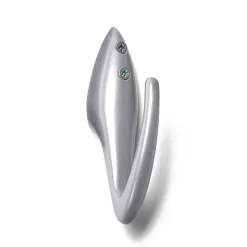 Essem Design Papa clothes hook, aluminum Silver-coloured Hot
