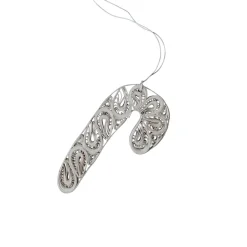 DBKD Paper candy cane hanging Christmas decorations, White Best