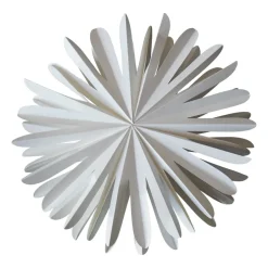 DBKD Paper flake decoration, Extra large White Best