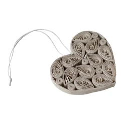 DBKD Paper heart 8 cm, Cream Beige Outlet