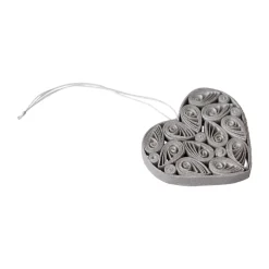 DBKD Paper heart 8 cm, Mole Brown Best