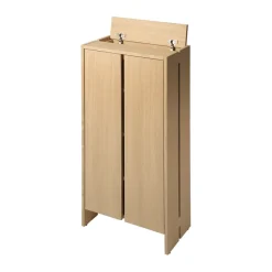 Ferm Living Parcel cabinet, Natural oak, 55x30x110 cm Beige Discount