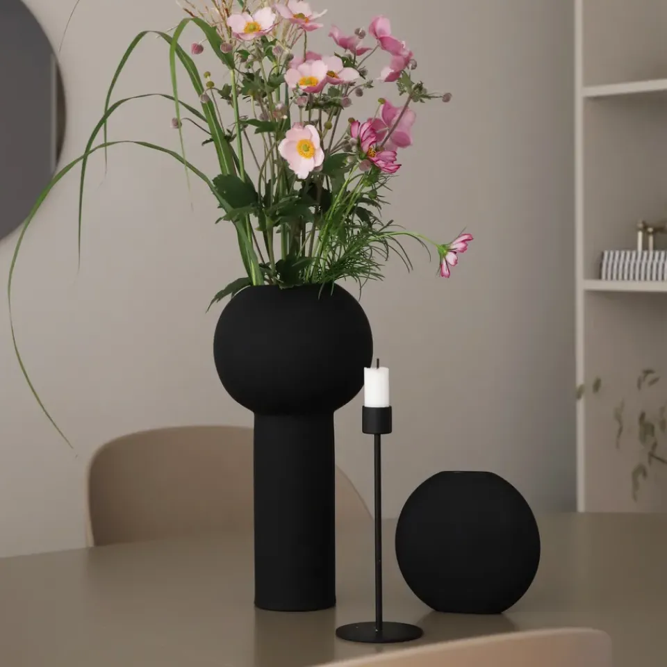 Cooee Design Pastille vase 15 cm, Black