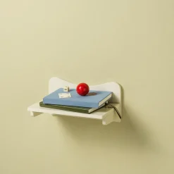 TÔNN furniture Patsy wall shelf 15x30 cm, Off- White Hot