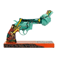 Non Violence Peace n Luv decoration 19 cm, Multi Outlet
