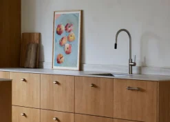 Paper Collective Peaches poster, 50x70 cm OrangeBlue Best