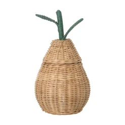 Ferm Living Pear storage basket, Small BeigeGreen Discount