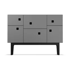 Zweed Peep C2 cabinet, Slate . black lacquered Grey Outlet