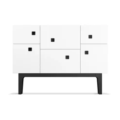 Zweed Peep C2 cabinet, . black lacquered White Online