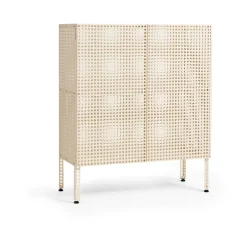 HAY Perforated Cabinet cabinet medium, Eggshell White Online