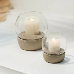 Villeroy & Boch Perlemor Home Hurricane tealight holder Ø16 cm, Beige Hot