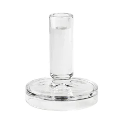 Broste Copenhagen Petra candle stick, 14 cm Transparent Hot