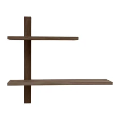 Andersen Furniture Phase wall shelf, Smoked Oiled Oak, 68x18x55 cm Brown Outlet