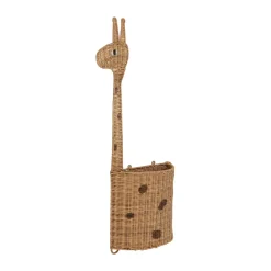 Bloomingville Philine hanging storage basket 90 cm, Nature giraffe Brown Outlet