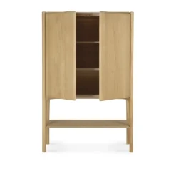 Ethnicraft PI cabinet, Oak – 2 doors, 110 cm Beige Sale