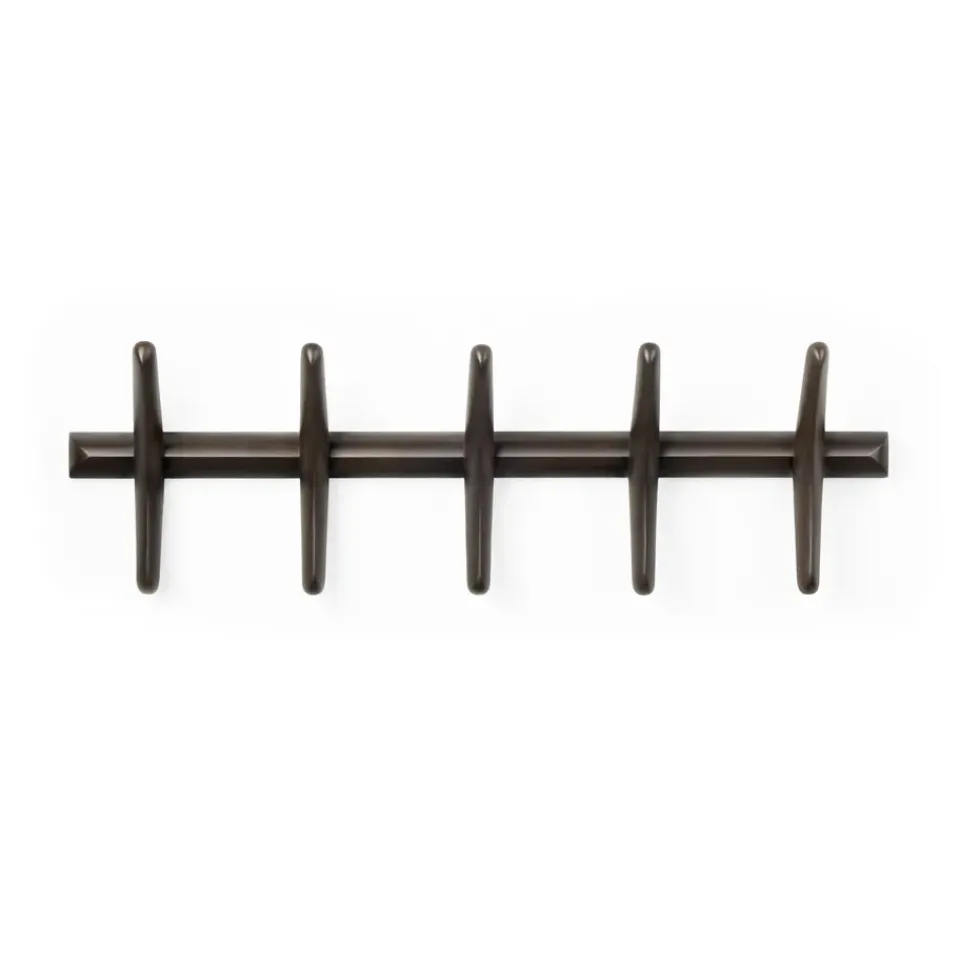 Ethnicraft PI clothes hanger 70 cm, Dark stained mahogany Brown Hot