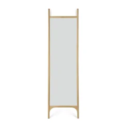 Ethnicraft PI floor mirror, Oak, 190 cm Beige Discount