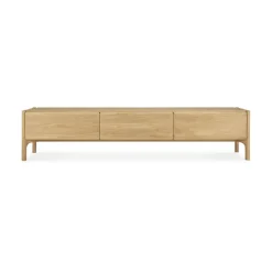 Ethnicraft PI media bench, Oak, 242 cm Beige Discount