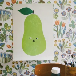 Fine Little Day Piggelin poster, 50x70 cm GreenWhite Sale