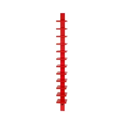Källemo Pilaster wall shelf, stained Red Outlet