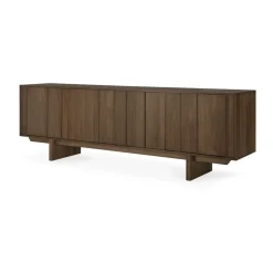 Ethnicraft Pillar sideboard, Wild teak, 220 cm Brown Online