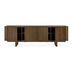 Ethnicraft Pillar sideboard, Wild teak, 220 cm Brown Online