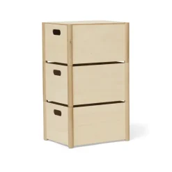 Form & Refine Pillar storage box M, Beech Beige New