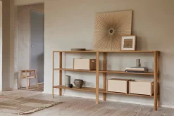 Form & Refine Pillar storage box M, Beech Beige New