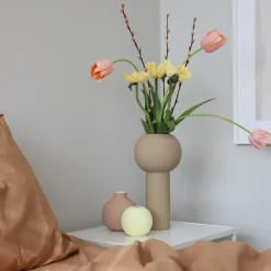 Cooee Design Pillar vase 32 cm, Sand Beige Sale