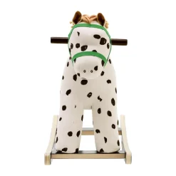 Kid's Concept Pippi rocking horse, White-black WhiteBlack Online