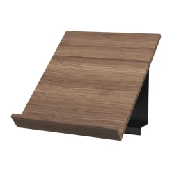 Pira G2 magazine shelf, Walnut-dark grey BrownBlack Best